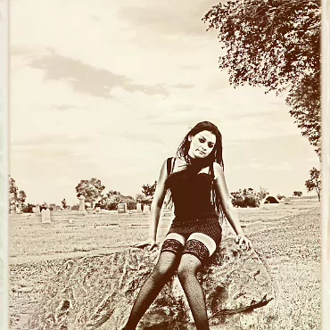 Cyn (with me) What a great time we had putting together our first shoot. A gorgous model on a windswept day.